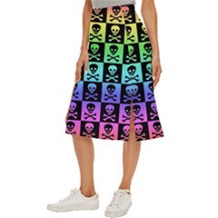 Midi Panel Skirt 