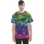 Rainbow Camouflage Men s Sport Mesh Tee