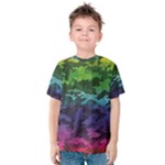 Rainbow Camouflage Kids  Cotton Tee