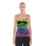 Rainbow Camouflage Spaghetti Strap Top