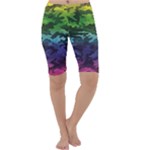 Rainbow Camouflage Cropped Leggings 