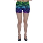 Rainbow Camouflage Skinny Shorts