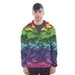 Rainbow Camouflage Men s Hooded Windbreaker