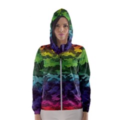 Women s Hooded Windbreaker 