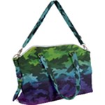 Rainbow Camouflage Canvas Crossbody Bag