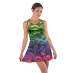 Rainbow Camouflage Cotton Racerback Dress