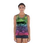 Rainbow Camouflage Sport Tank Top 