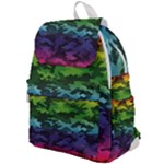 Rainbow Camouflage Top Flap Backpack