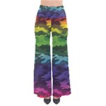 Rainbow Camouflage So Vintage Palazzo Pants