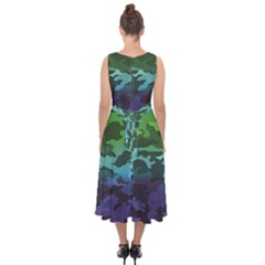 Midi Tie-Back Chiffon Dress 