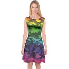 Capsleeve Midi Dress 