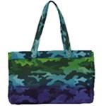 Rainbow Camouflage Canvas Work Bag