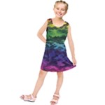 Rainbow Camouflage Kids  Tunic Dress