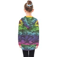 Kids  Double Breasted Button Coat 