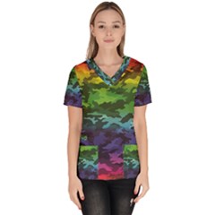 Women s V-Neck Scrub Top 