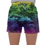 Rainbow Camouflage Sleepwear Shorts