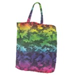 Rainbow Camouflage Giant Grocery Tote