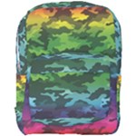 Rainbow Camouflage Full Print Backpack