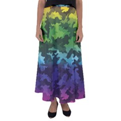 Flared Maxi Skirt 