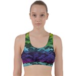 Rainbow Camouflage Back Weave Sports Bra