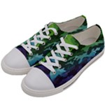 Rainbow Camouflage Men s Low Top Canvas Sneakers