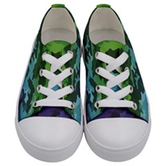 Kids  Low Top Canvas Sneakers 