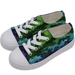 Kids  Low Top Canvas Sneakers 