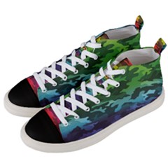 Men s Mid-Top Canvas Sneakers 