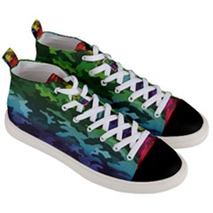 Men s Mid-Top Canvas Sneakers 