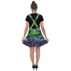 Velvet Suspender Skater Skirt 