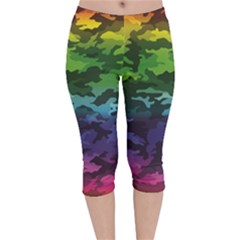 Velvet Capri Leggings  