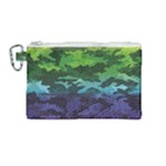 Rainbow Camouflage Canvas Cosmetic Bag (Medium)