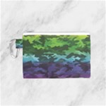 Rainbow Camouflage Canvas Cosmetic Bag (Small)