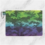 Rainbow Camouflage Canvas Cosmetic Bag (XL)