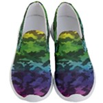 Rainbow Camouflage Men s Lightweight Slip Ons