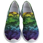 Rainbow Camouflage Women s Lightweight Slip Ons