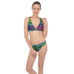 Rainbow Camouflage Classic Banded Bikini Set 