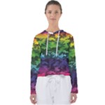 Rainbow Camouflage Women s Slouchy Sweat