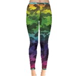 Rainbow Camouflage Inside Out Leggings