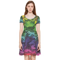 Inside Out Cap Sleeve Dress 
