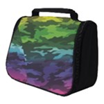 Rainbow Camouflage Full Print Travel Pouch (Small)