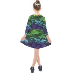 Kids  Quarter Sleeve Shirt Dress 