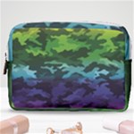 Rainbow Camouflage Make Up Pouch (Medium)