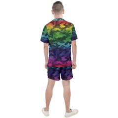 Men s Mesh T-Shirt and Shorts Set 