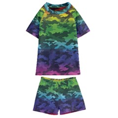 Kids  Swim T-Shirt and Shorts Set 
