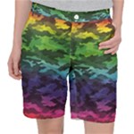 Rainbow Camouflage Pocket Shorts