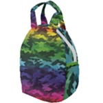 Rainbow Camouflage Travel Backpacks