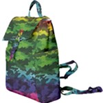 Rainbow Camouflage Buckle Everyday Backpack