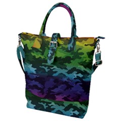 Buckle Top Tote Bag 