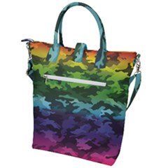Buckle Top Tote Bag 